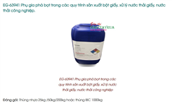 EG-63941 Phụ gia phá bọt trong các quy trình sản xuất bột giấy